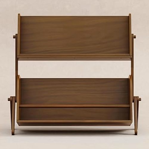 Babyletto Kids Tally Storage and Bookshelf in Natural Walnut, Greenguard Gold Certified