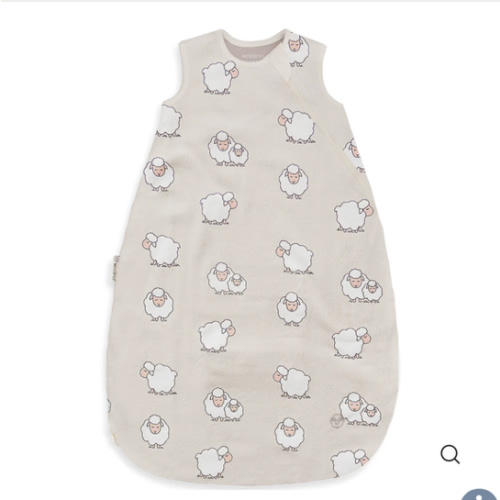 4 Season® Classic Baby Sleeping Bag, Merino Wool & Organic Cotton, Sheep