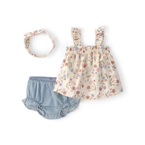 Carter's Baby Girls' 3-piece Diaper Cover Set