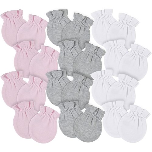 Gerber Baby Boys & Girls No Scratch Mittens
