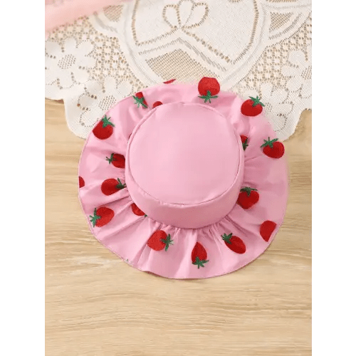 2pcs girls summer newborn romper pink strap - Temu