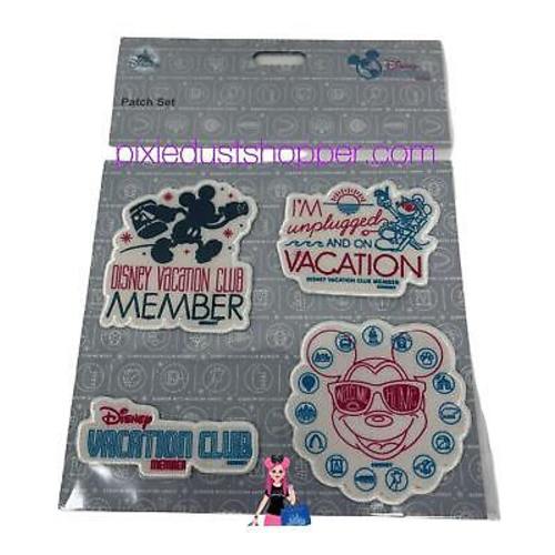 Disney Vacation Club Mickey Patch Set