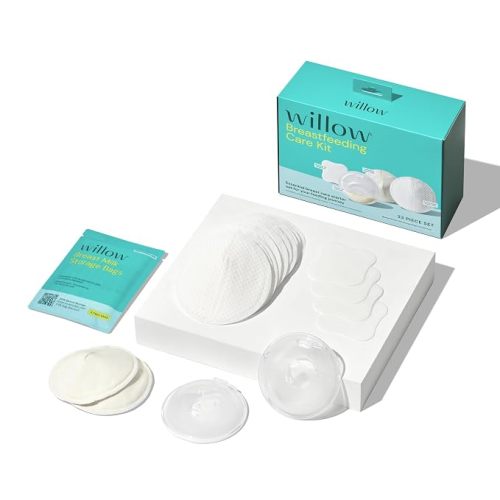 Willow - Breastfeeding Essentials Care Kit - Breast Pads & Nipple Pads
