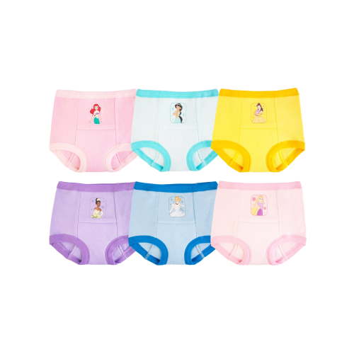 Character Toddler Girl Training Pants, 6-Pack, Sizes 2T-3T