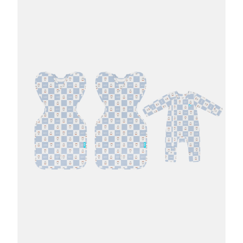 Newborn Essential Miffy Gift Bundle | 1.0 TOG | Swaddle 2 | Romper | Blue
