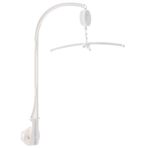 Crib Mobile Arm - HBM 26 inch Baby Mobile Holder with Music Box Spin Motor Musical Baby Crib Mobile Rotary Mobile for Crib with Rotating Hook