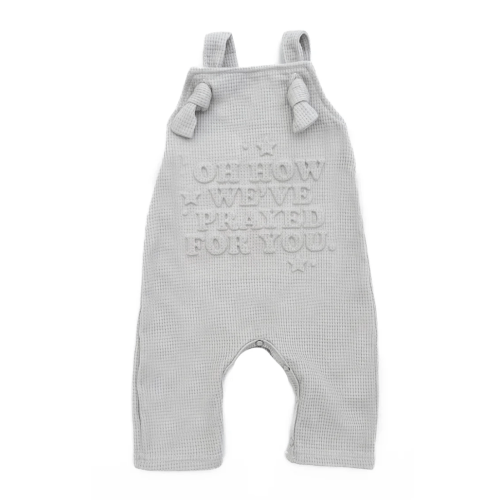 Oh How We've Prayed For You Knotted Waffle Overalls – OUR HOUSE ABOVE
