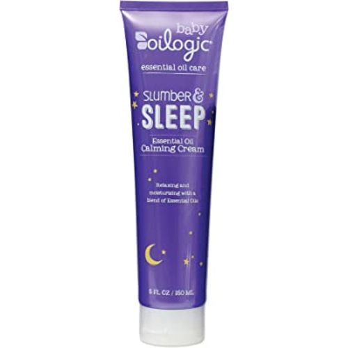 Oilogic Baby Lotion - Slumber & Sleep Calming Cream for Babies & Toddlers - Relaxing & Moisturizing with 100% Pure & Natural Essential Oil Blend - Lavender and Chamomile Oil