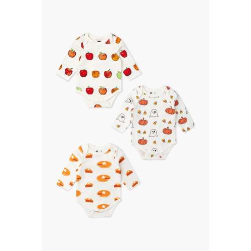 3-Pack Long Sleeve Bodysuits