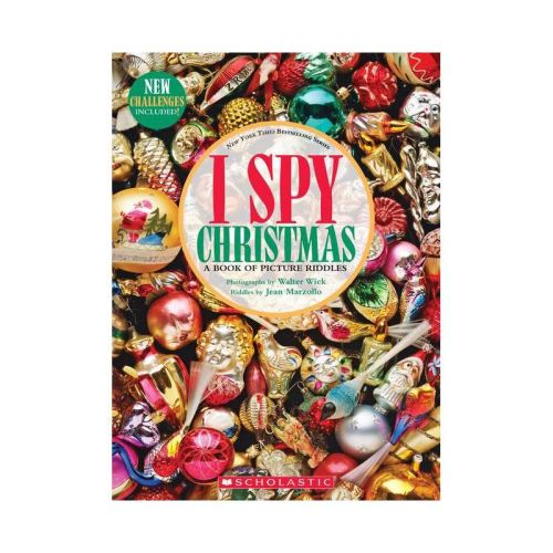 I Spy Christmas: A Book of Picture Riddles - by Jean Marzollo (Hardcover)