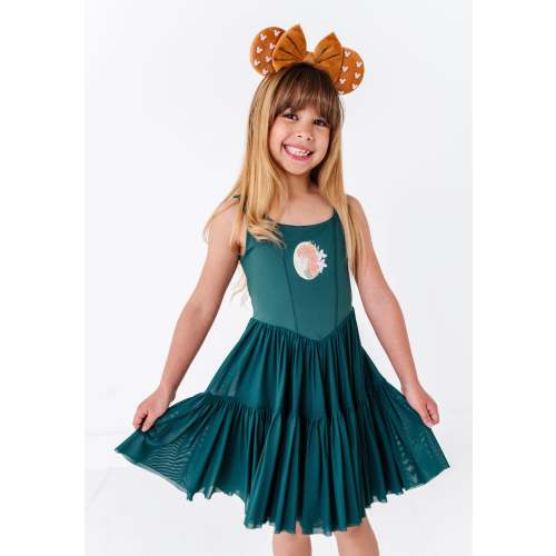 Merida (KIDS) | Teal Mesh DRESS – Made By Molly