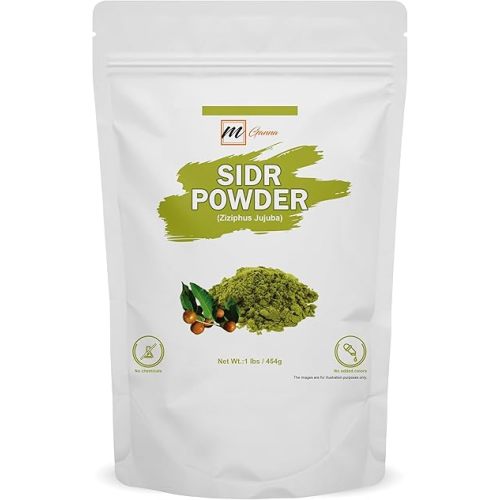 100% Pure Sidr/Ziziphus spina christi powder Natural Hair Conditioner & Cleanser 454 gms / 1 lbs