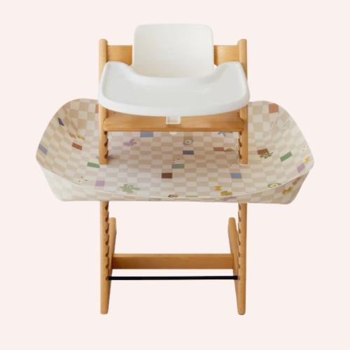 CATCHY - The Food Catcher for High Chairs - Playful Checker