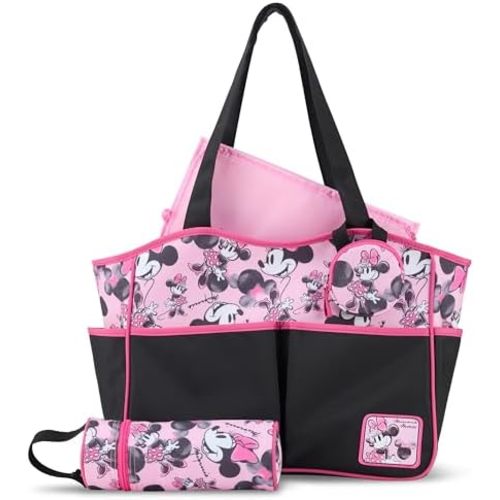 Disney Baby Multi-Functional Travel Tote Diaper Bag with Changing Pad
