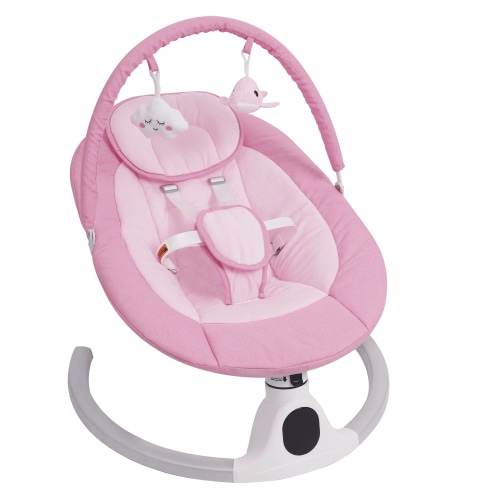 babyeap Baby Swing for Infants, 5 Speed Settings,Pink