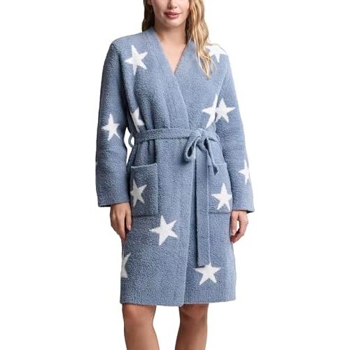 Barefoot Dreams Women's CozyChic Starry Night Robe
