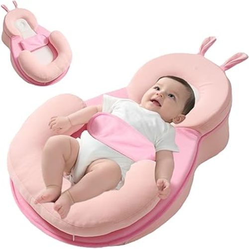 Removable Rest Nest Baby Bed Acid Reflux for Comfortable & Feeding Support,Dream Nest Baby Bed for Acid Reflux with Strap