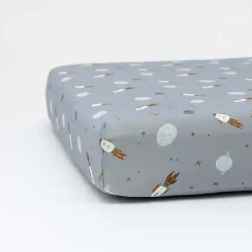 Space Explorers Crib Sheet – Brave Little Ones