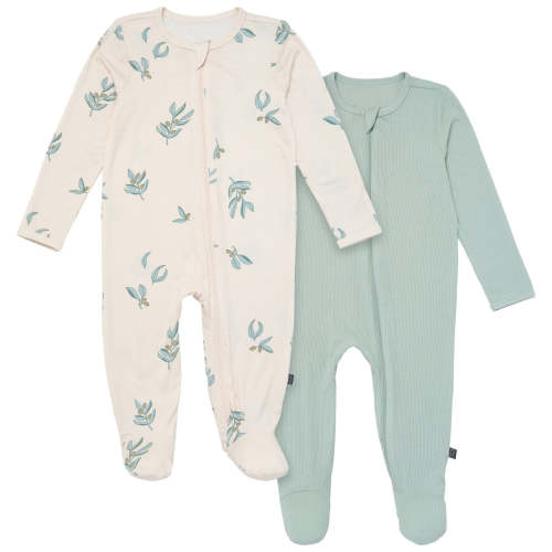 2-Pack Baby Neutral Olives Sleep 'N Plays With Mitten Cuffs – Gerber Childrenswear