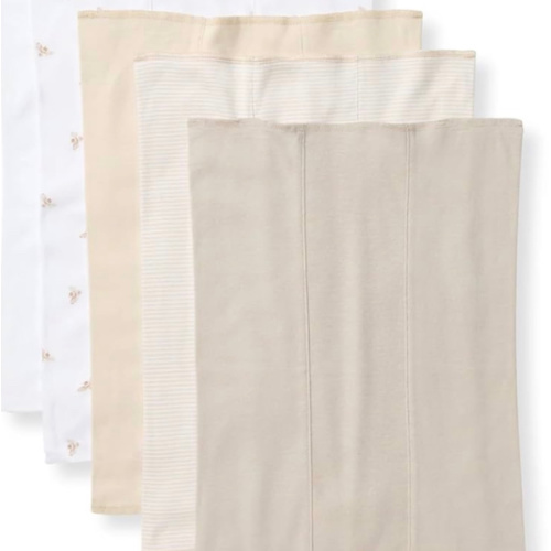 Golden Bee Organic Cotton Burp Cloths 5 Pack