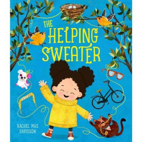 The Helping Sweater - by Rachel Más Davidson (Hardcover)