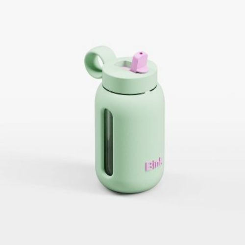 Bink 10oz Kids' Water Bottle Flip Cap Sea Glass