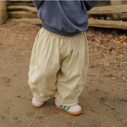 Twill Barrel Pants