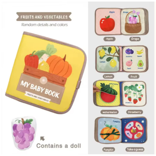 TibaToes™ Baby Busy Book