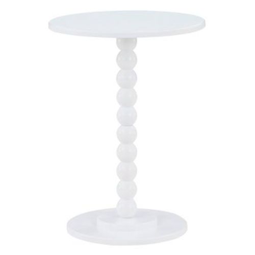 Breighton Home Classic Accents Venetian Islands Spindle Table in White