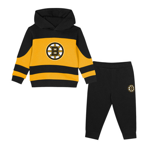 Bruins Infant Puck Hero Hood & Pants Set