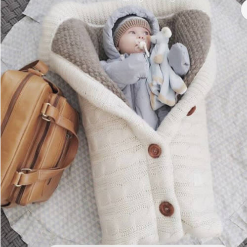 ComfyWrap™ Baby Sleeping Bag – Warm Winter Swaddle