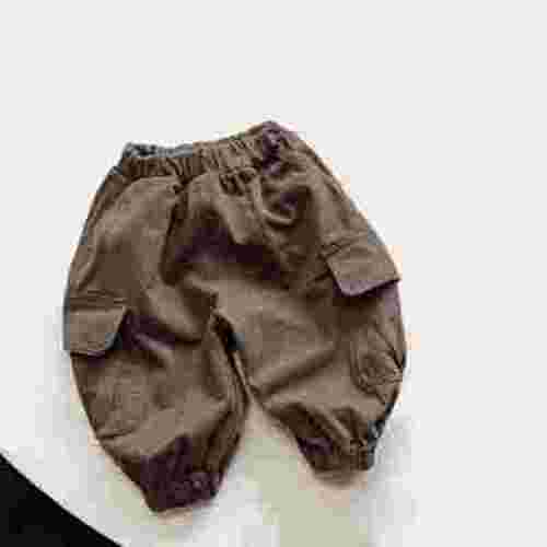 Ovbmpzd Preemie Pants for Baby Boy Cargo Cotton Tapered High Waist Harem Pants Sweatpants for Baby Girl Newborn 3 Months