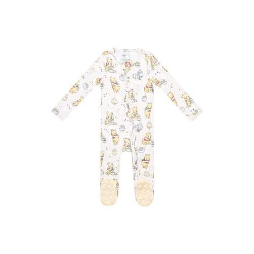 Hunny Zip-Up Footie Pajamas