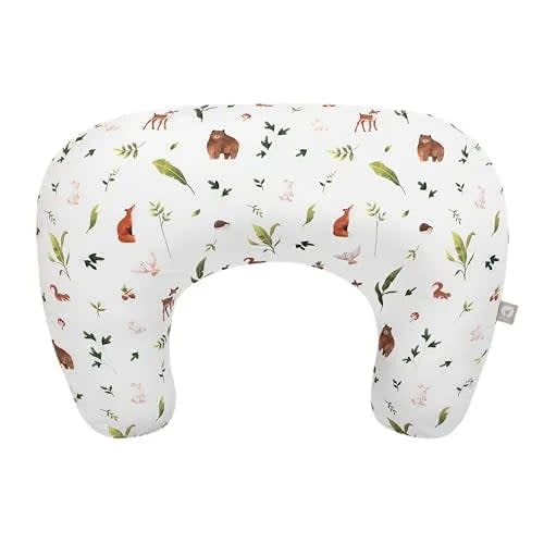 Boppy Nursing Pillow - Neutral Plants and Animals