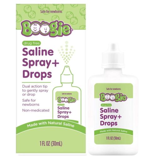 Boogie Kids' Nasal Spray + Drops - Saline - 1oz