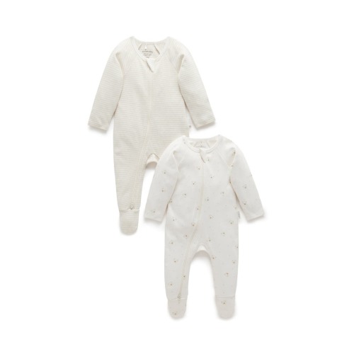 2 Pack Zip Footie, Newborn
- Only 1 left