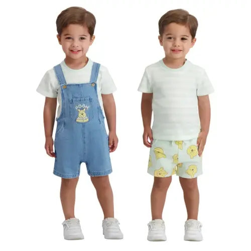Disney Baby 3-piece Shortall Set | Costco