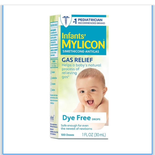 MYLICON Infants Gas Relief Drops for Infants and Babies, Dye Free Formula, 1 Fluid Ounce