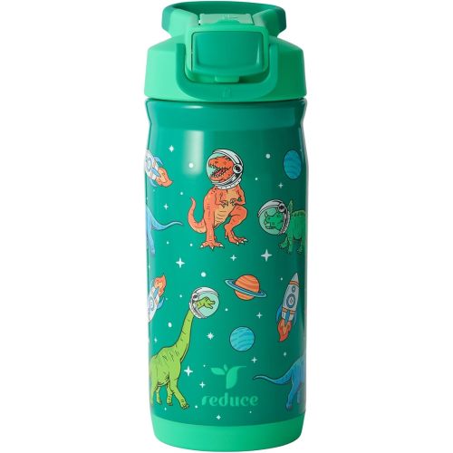 REDUCE Hydrate Pro Kids 14oz Stainless Steel Insulated Water Bottle – Jurassic Space
