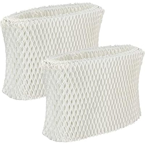 Funmit WF2 Humidifier Filter Replacement for Vicks Kaz Humidifier Starry Night Cool Mist V3500N V3700 V3100 V3900 Sunbeam 1118 1119 Honeywell HCM-300T HCM-350 WA-8D Enviracaire ECM-500 2 Pack