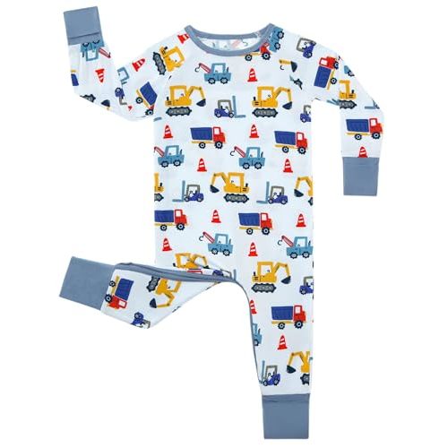 Baby Boys Girls Romper Long Sleeve Jumpsuits Infant Unisex One-Piece Bamboo Viscose Zipper Mitten Rompers