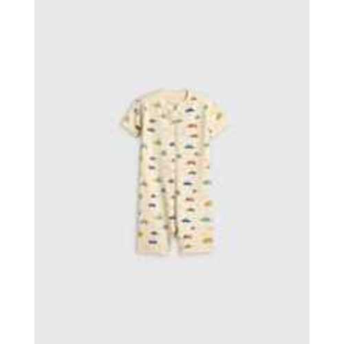 100% Organic Cotton Shortie Onesie Pajama