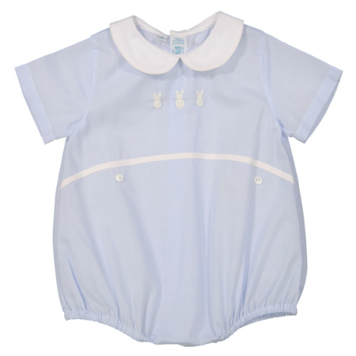 Baby Boy Easter Outfit I Newborn Baby Clothes | Easter Bunny Romper| Feltman Brothers