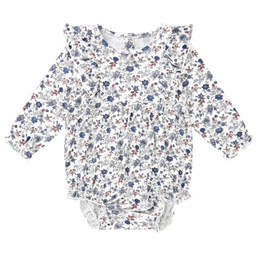 pureborn Baby Girls Boys Bodysuit One-Piece Romper 0-24 Months | OEKO-TEX Certified, Cotton, Viscose from Bamboo, Snap Closure, Embroidered Ready, Long & Short Sleeve, Machine Wash