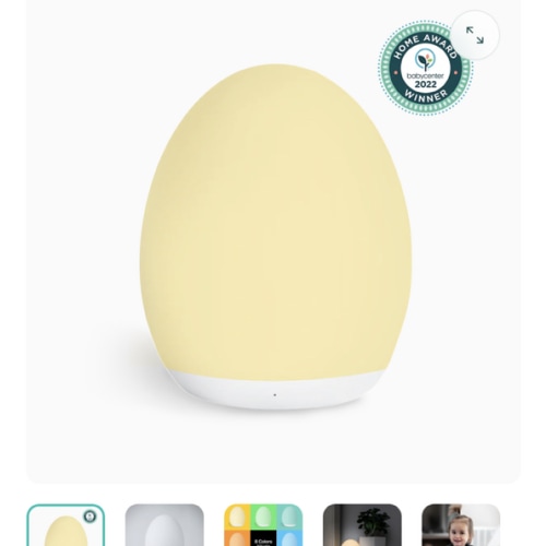 VAVA Baby Night Light | Touch Control, 8 Colors
