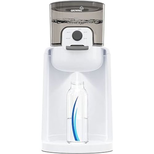 Instant Baby Bottle Warmer, Precise 4 Temperatures Control | Night Light, Midnight Feeding | Warm Water Dispenser for Formula in Seconds | 72H Smart Thermostat, Easy Keep Warm