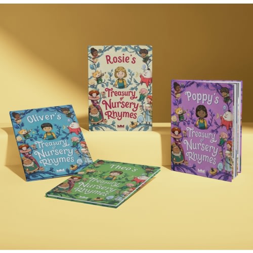 Your Treasury of Nursery Rhymes | Personalized Nursery Rhyme Book | Wonderbly