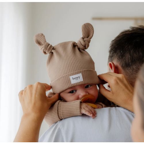 Double Knot Beanie - Chocolate