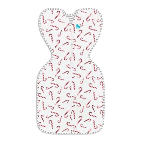 Love to Dream Swaddle UP Self-Soothing Sleep Sack 13-19 lbs., Dramatically Better Sleep, Snug Fit Calms Startle Reflex, 1.0 TOG, Dusty Pink, Medium