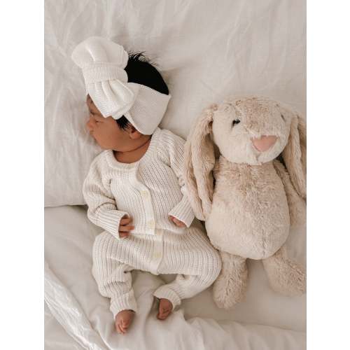 EVERYDAY RIBBED ROMPER | MILK